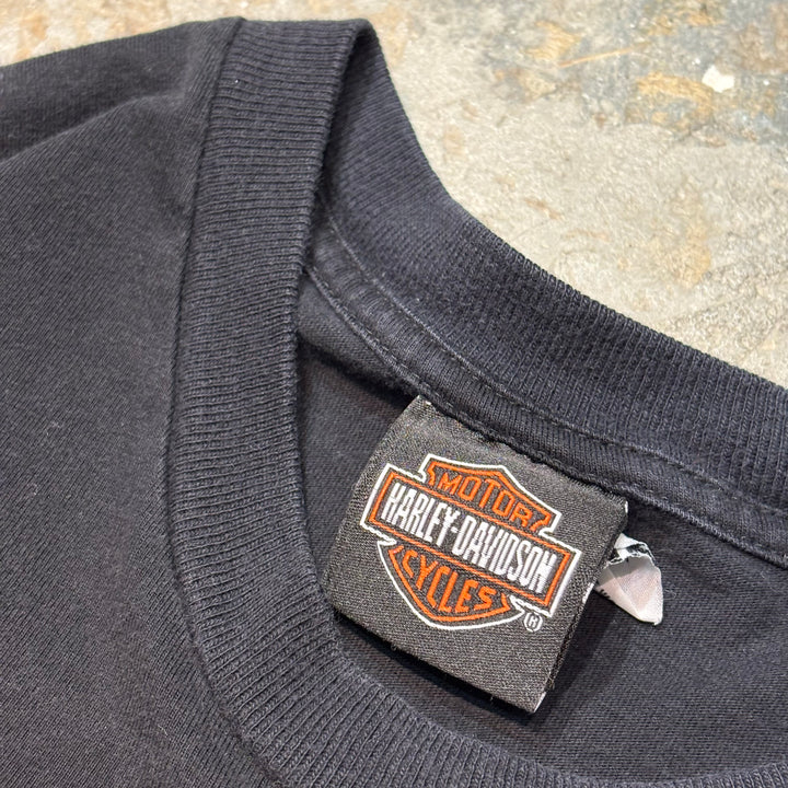 古着 USA製 Harley-Davidson/ハーレーダビッドソン/ プリントTシャツ/ サイズL