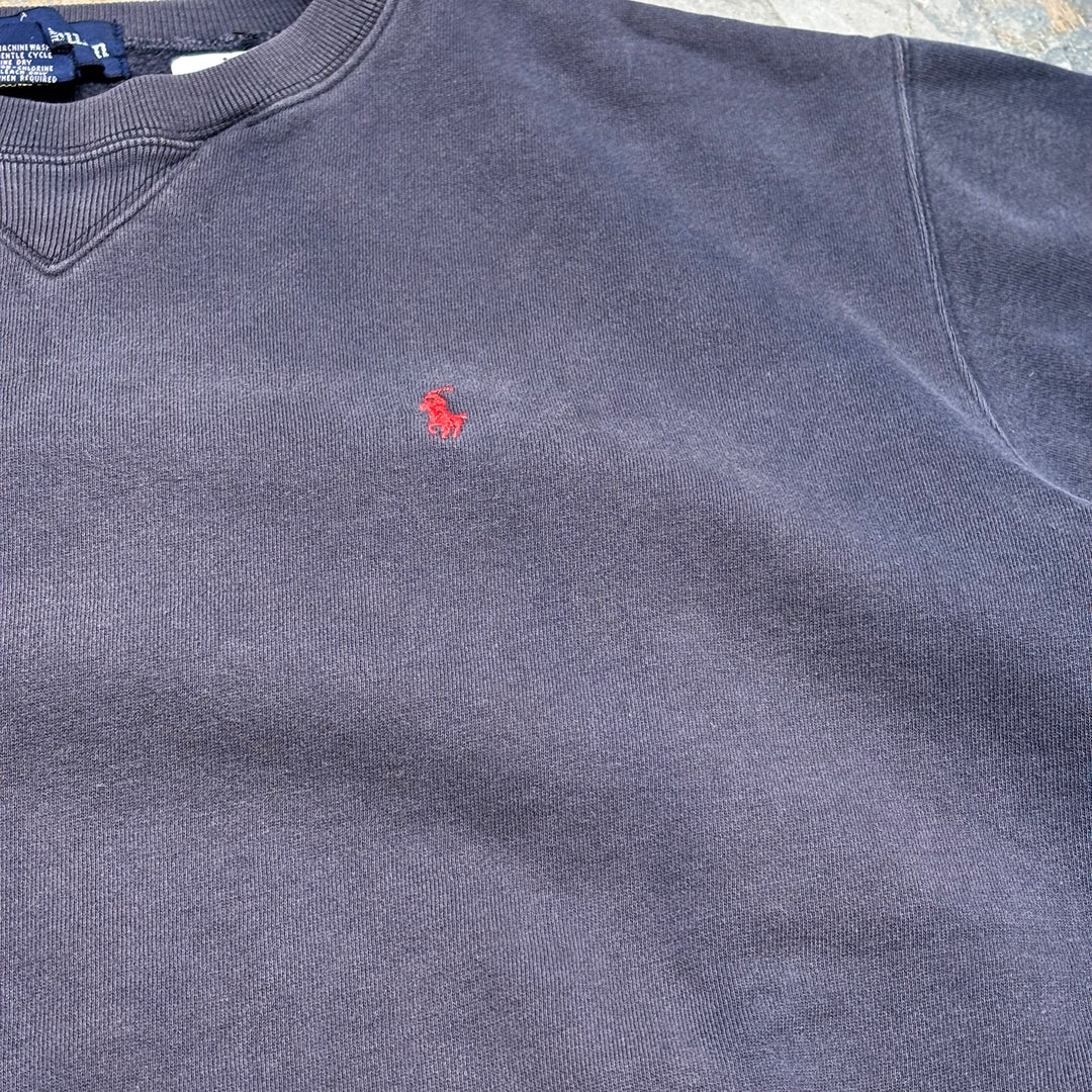 古着 POLO by Ralphlauren/ ポロバイラルフローレン/ クルーネックスウェット/ サイズL