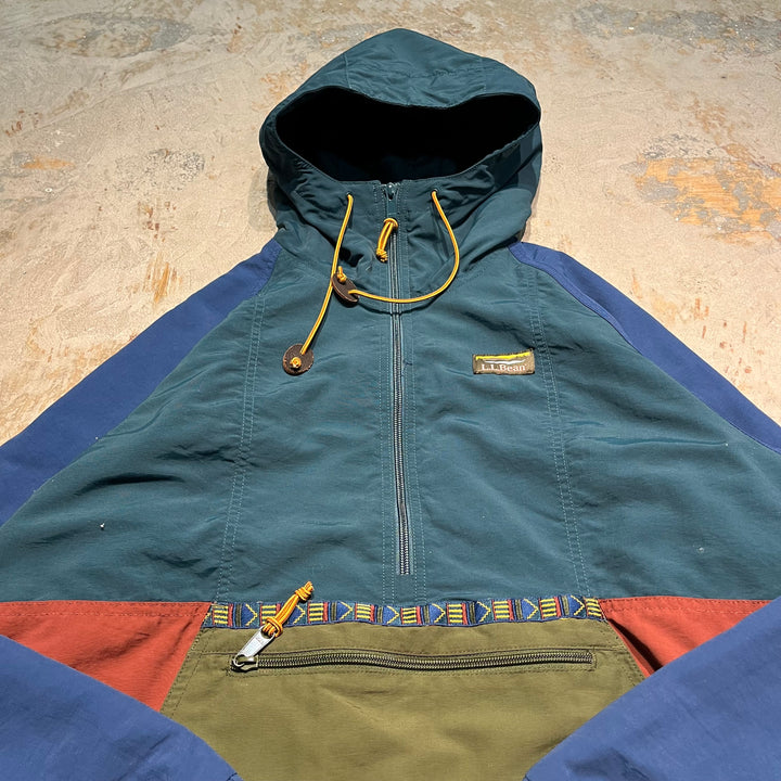 #3224 古着 L.L.Bean/エルエルビーン/Nylon jacket/ナイロンジャケット/アノラックパーカー/サイズWomens M REG