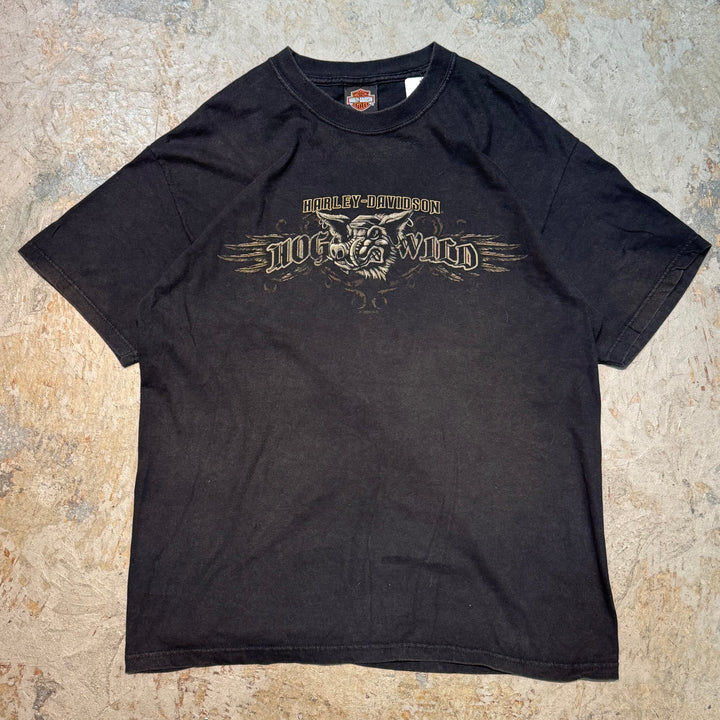 古着 USA製 Harley-Davidson/ハーレーダビッドソン/ プリントTシャツ/ サイズL