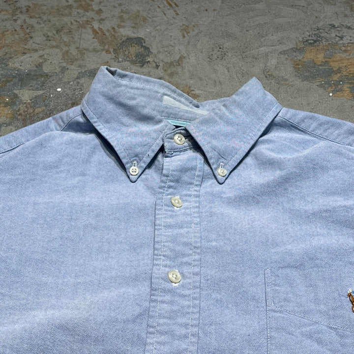 #4375 古着 Ralph Lauren/ラルフローレン /Long Sleeve Button Down Shirt/長袖ボタンダウンシャツ/Crazy pattern/クレイジーパターン/The Big Shirt/ビッグシャツ/サイズL