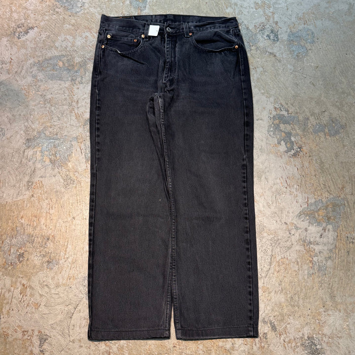 古着 Levi's/ リーバイス/ ブラックデニムパンツ/ 550/ 実寸サイズ35×28