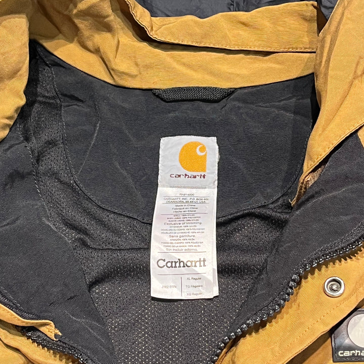 #3423 古着 Carhartt/カーハート/ shoreline jacket/ショアラインジャケット ウォータープルーフ /高通気性ナイロン/サイズXL