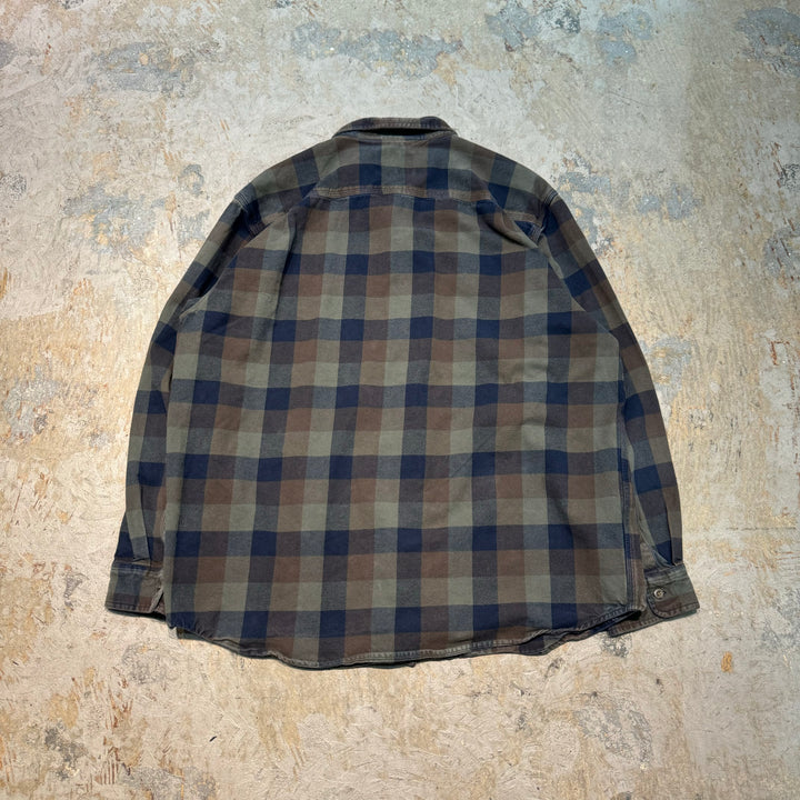 古着 carhartt/カーハート/ 長袖シャツ/ チェック柄/ サイズXL