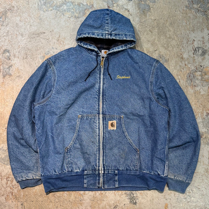 古着 Carhartt/ カーハート/ アクティブジャケット/ ダック地/ 裏地ブランケット/ サイズL相当