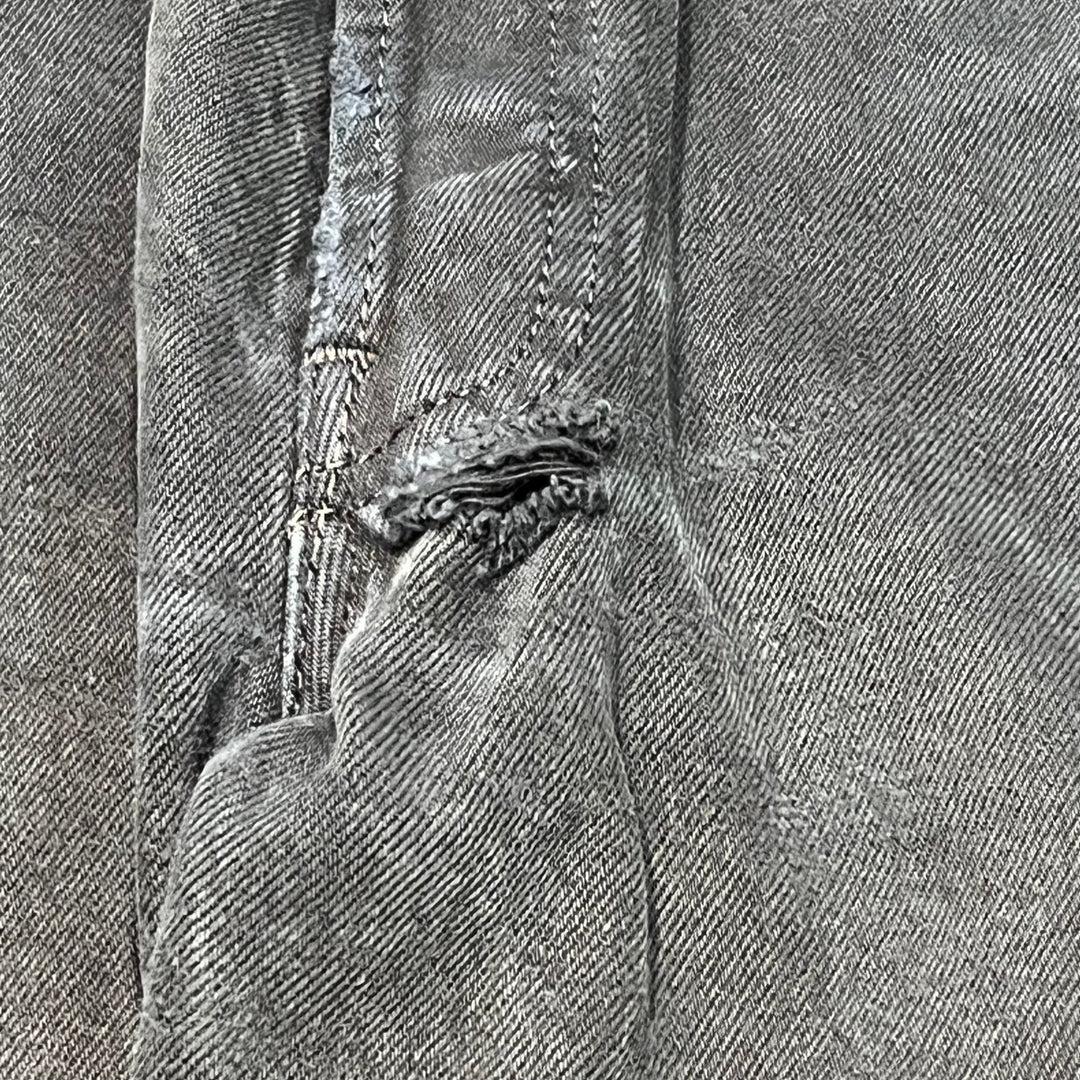 #4431 古着 Levi's/リーバイス/Black Denim Pants/ブラックデニムパンツ/501/MADE IN UK/サイズ33×32
