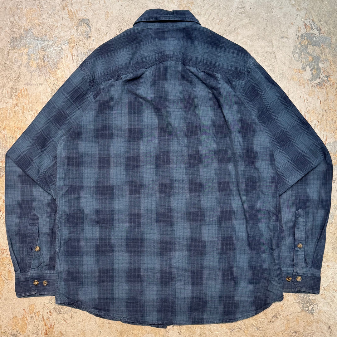 古着 carhartt/カーハート/ ボタンダウン長袖シャツ/ チェック柄/ サイズM