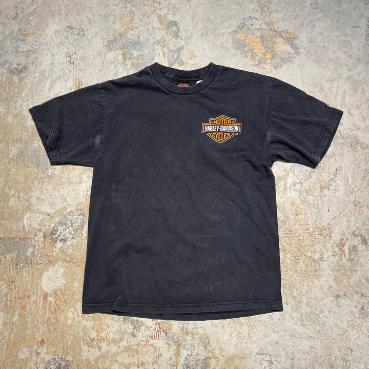 古着 USA製 Harley-Davidson/ハーレー ダビッドソン / フロリダ州パナマ･シティ･ビーチ ストア/ プリントTシャツ / サイズL相当