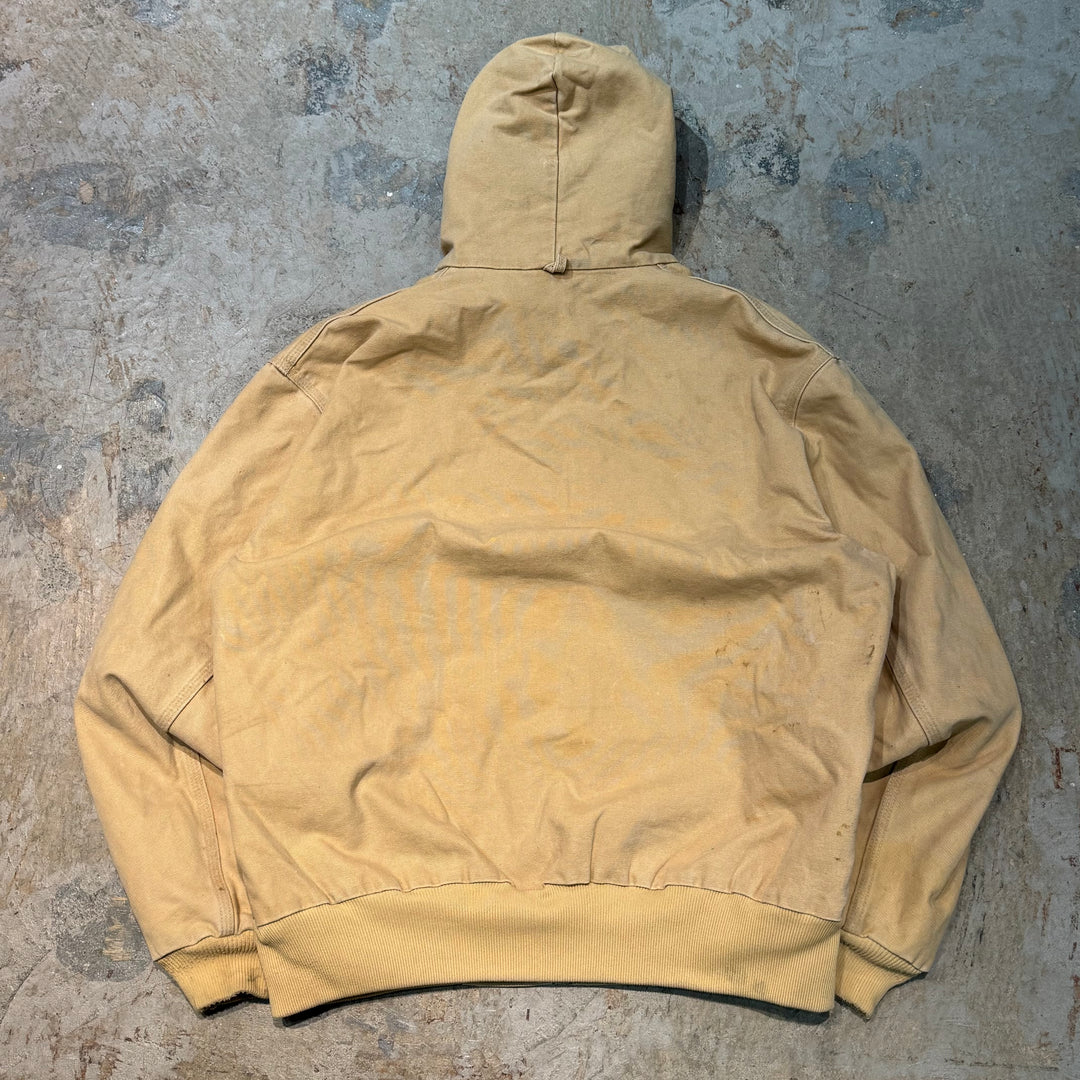 古着 USA製 80's~ Carhartt/ カーハート/ アクティブジャケット/ ダック地/ 裏地キルティング/ サイズXL