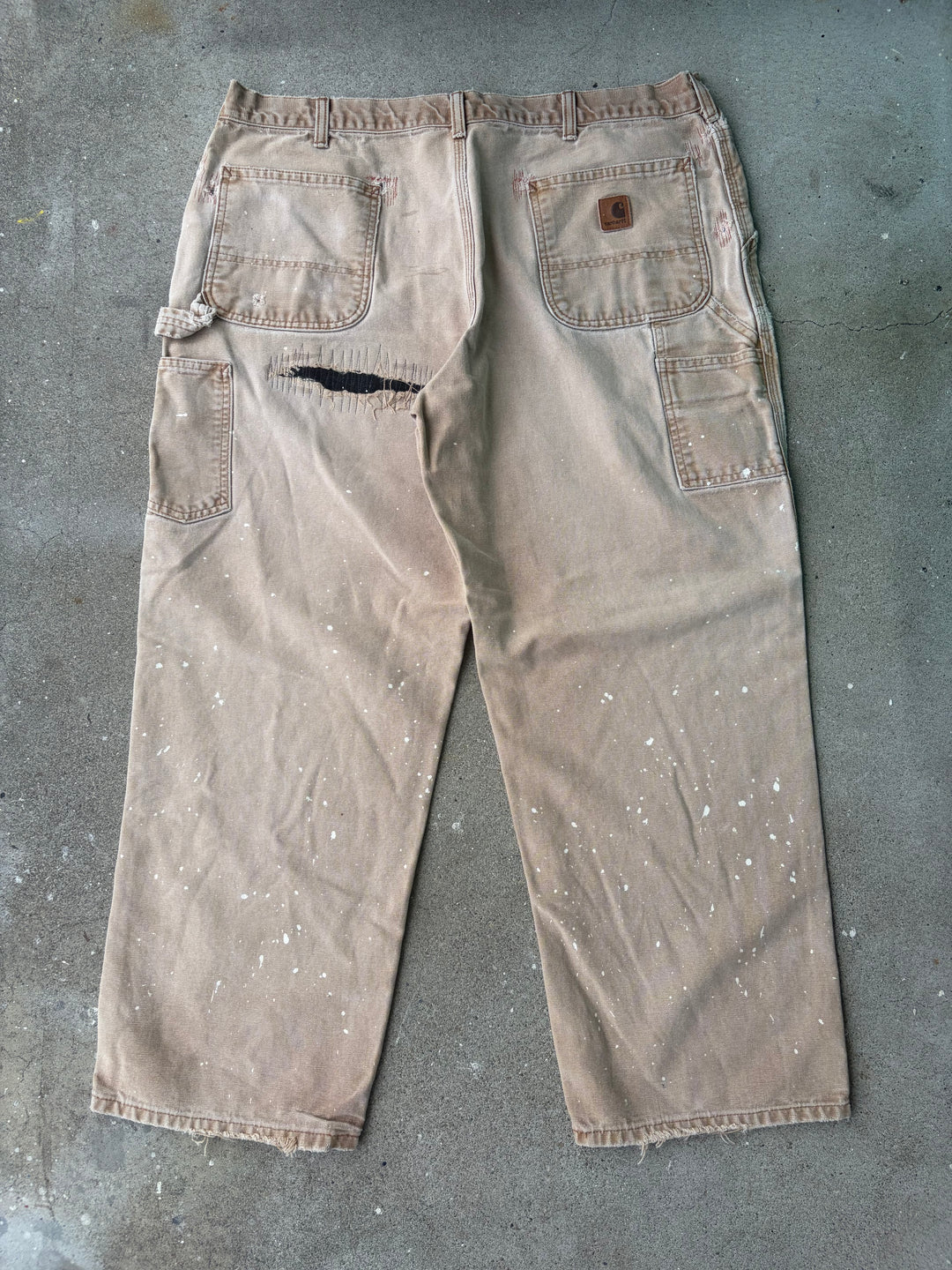 Carhartt Distressed Duck Painter Pants W37 L27