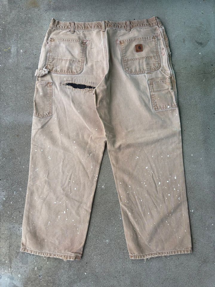Carhartt Distressed Duck Painter Pants W37 L27