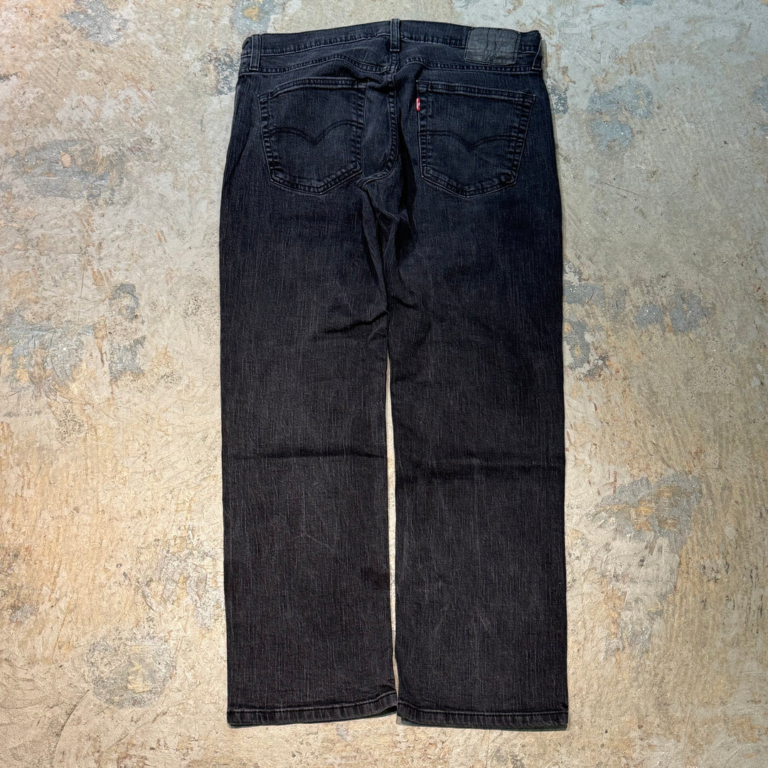 古着 Levi's/ リーバイス/ ブラックデニムパンツ/ 559/実寸サイズ34×28