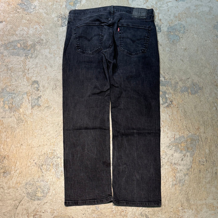古着 Levi's/ リーバイス/ ブラックデニムパンツ/ 559/実寸サイズ34×28