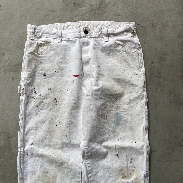 古着 Dickies×SHERWIN WILLIAMS/ディッキーズ× シャーウィン・ウィリアムズ/ ペインターパンツ / 企業ロゴ/ 実寸サイズ34×29