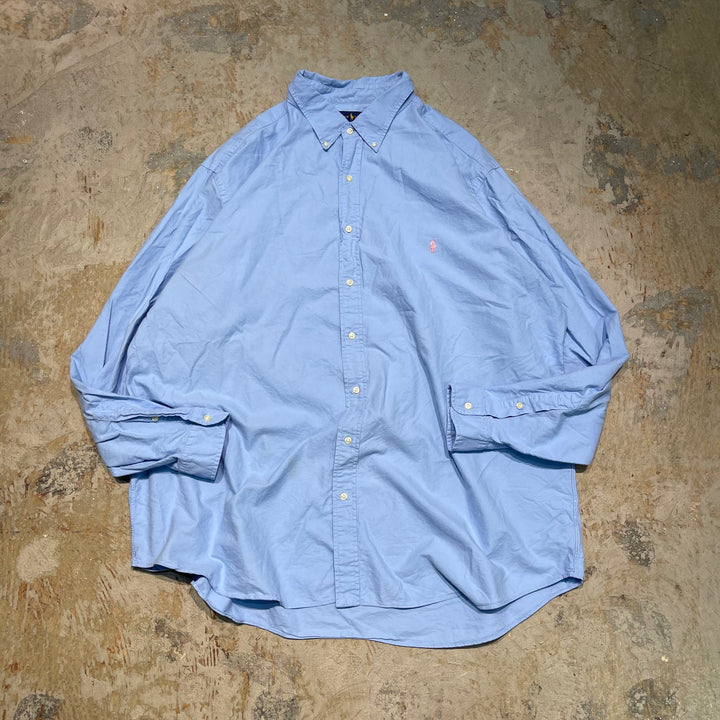 #4319 Ralph Lauren/ラルフローレン L/S B.D Shirts/ボタンダウンシャツ/CLASSIC FIT/サイズ3XL