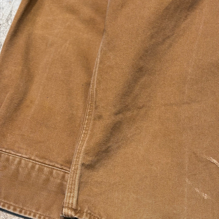 古着 carhartt/カーハート/ ボタンダウン長袖シャツ/ 無地/ サイズL