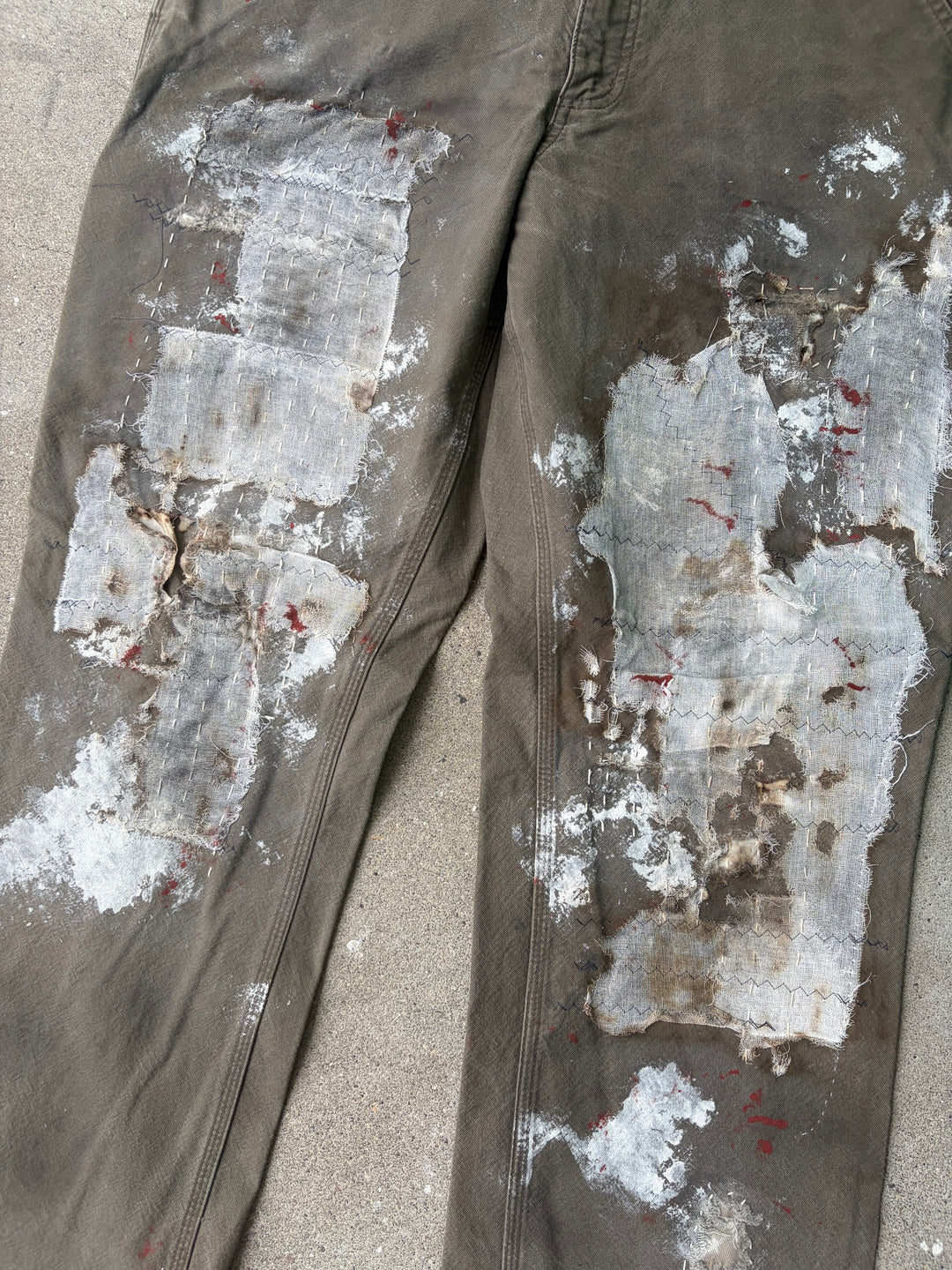 Carhartt Boro Sashiko Duck Painter Pants W38 L34