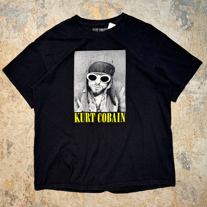古着 KURT COBAIN/ カート コバーン/アーティストプリントTシャツ/ サイズM