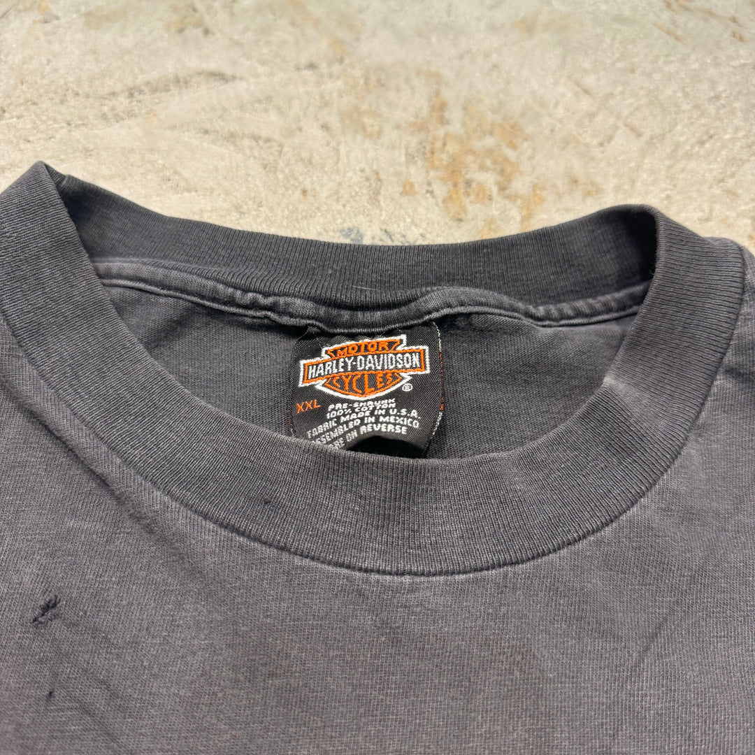 古着 USA製 Harley-Davidson/ハーレーダビッドソン/ プリントTシャツ/ サイズXXL