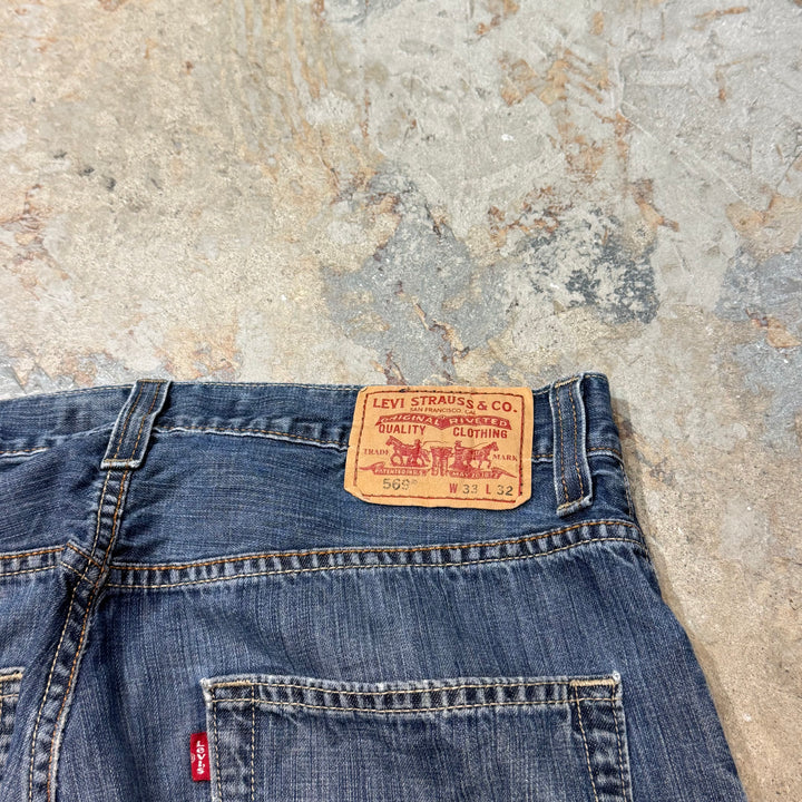 古着 Levi's/リーバイス/デニムパンツ/569/実寸サイズ33×29