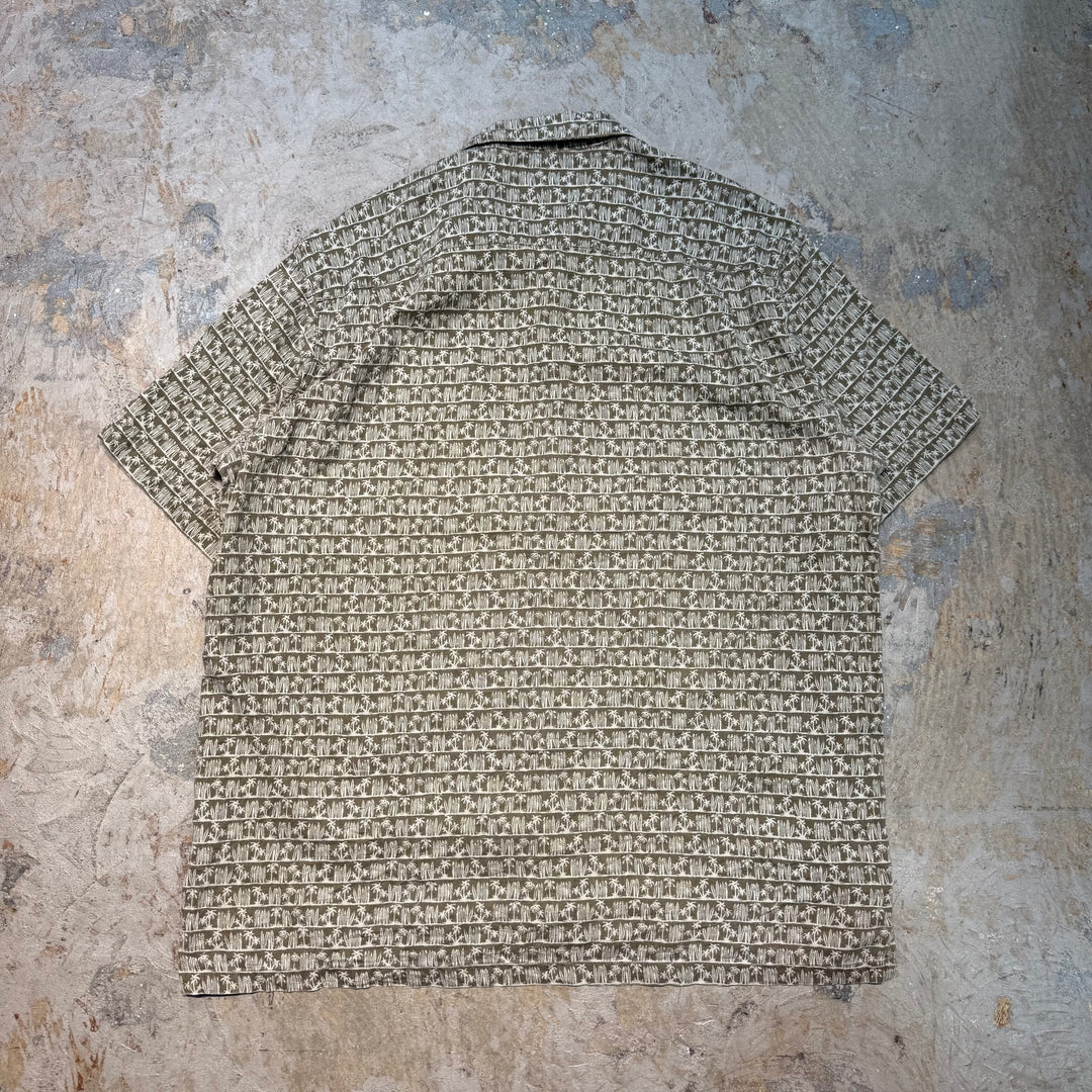 古着 Columbia/ コロンビア/ 半袖シャツ/ 総柄/ サイズXL