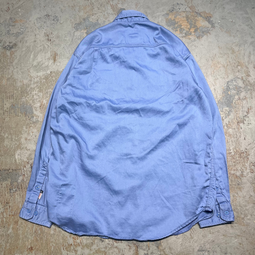 #4374 古着 Carhartt/カーハート/Long Sleeve Button Down Work Shirt/長袖ボタンダウンワーク/サイズL