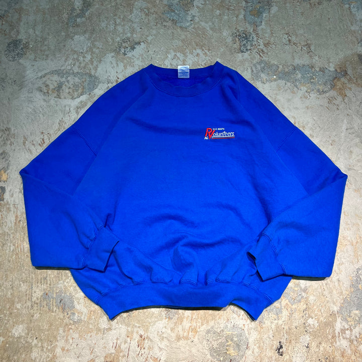 #3461 古着 GILDAN/ギルダン/Crewneck Sweat/クルーネックスウェット/企業系/刺繍ロゴ/サイズ2XL
