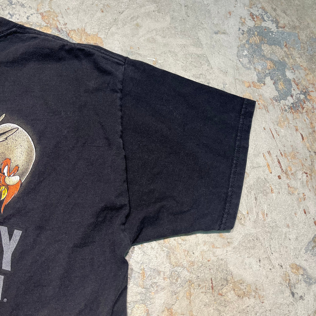 古着 Harley-Davidson/ハーレー ダビッドソン / ワーナーブラザーズ / コロラド州 グレンウッド･スプリングス ストア  / プリントTシャツ / サイズL相当