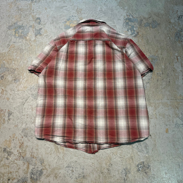 古着 carhartt/ カーハート/ 半袖シャツ/チェック柄/ サイズXL
