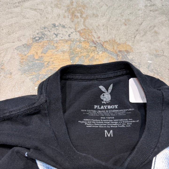 古着 PLAYBOY/ プレイボーイ/ プリントTシャツ/ サイズM