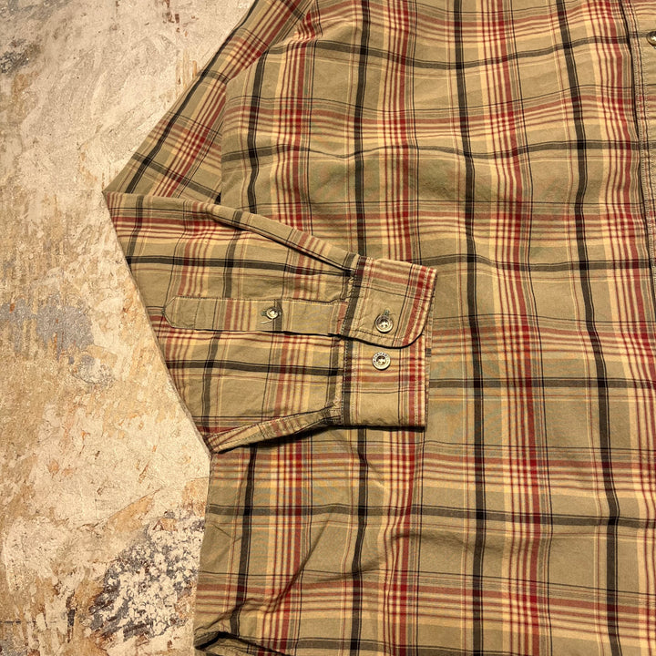 #4364 古着 Carhartt/カーハート/Long Sleeve Button Down Shirt/長袖ボタンダウンシャツ/Check/チェック/サイズXL