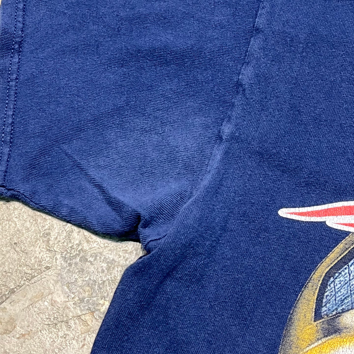 古着 NFL New England Patriots/ニューイングランド ペイトリオッツ/プリントTシャツ/ サイズXL相当