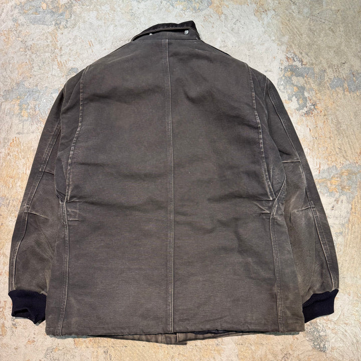古着 carhartt/ カーハート/ トラディショナルコート/ 裏地キルティング/ 襟コーデュロイ/サイズM