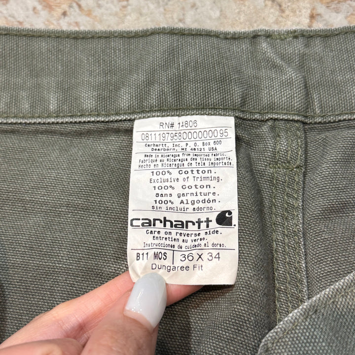 古着 Carhartt/ カーハート/ ダック地ペインターパンツ/ 実寸サイズ33×31