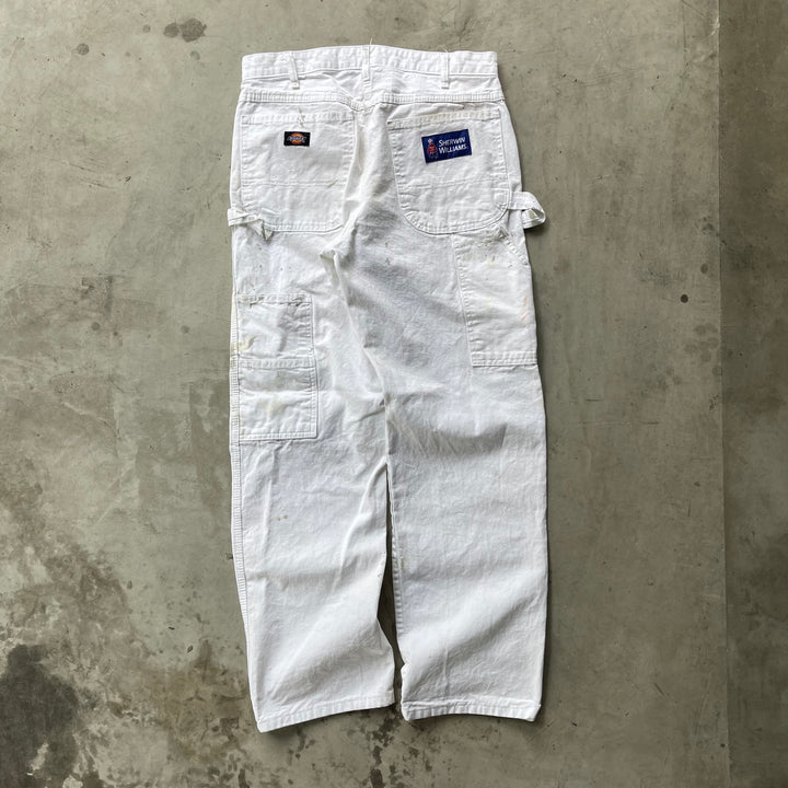 古着 Dickies×SHERWIN WILLIAMS/ディッキーズ× シャーウィン・ウィリアムズ/ ペインターパンツ / 企業ロゴ/ 実寸サイズ31×32