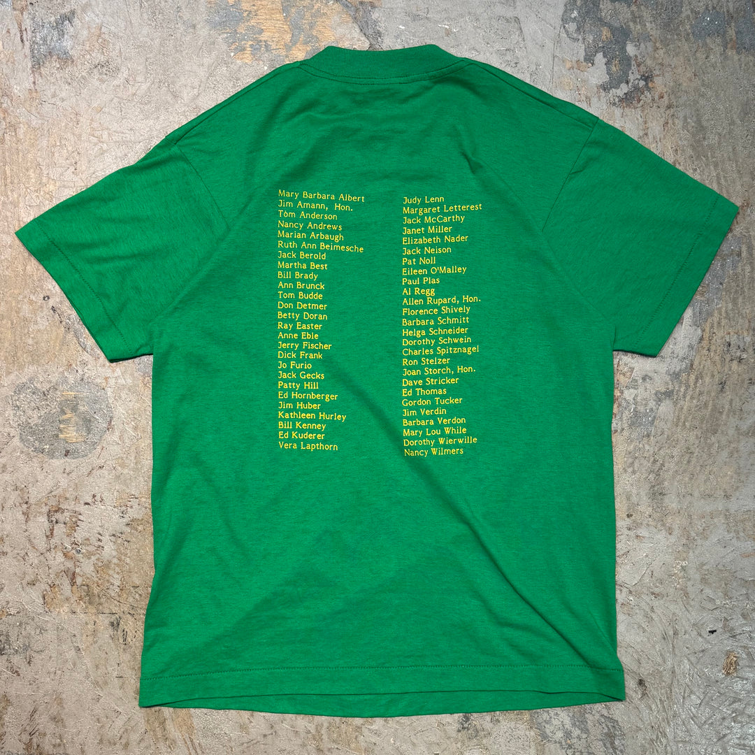 古着 USA製  80's~ SCREEN STARS/ スクリーン スターズ/ シングルステッチ/ プリントTシャツ/ サイズL
