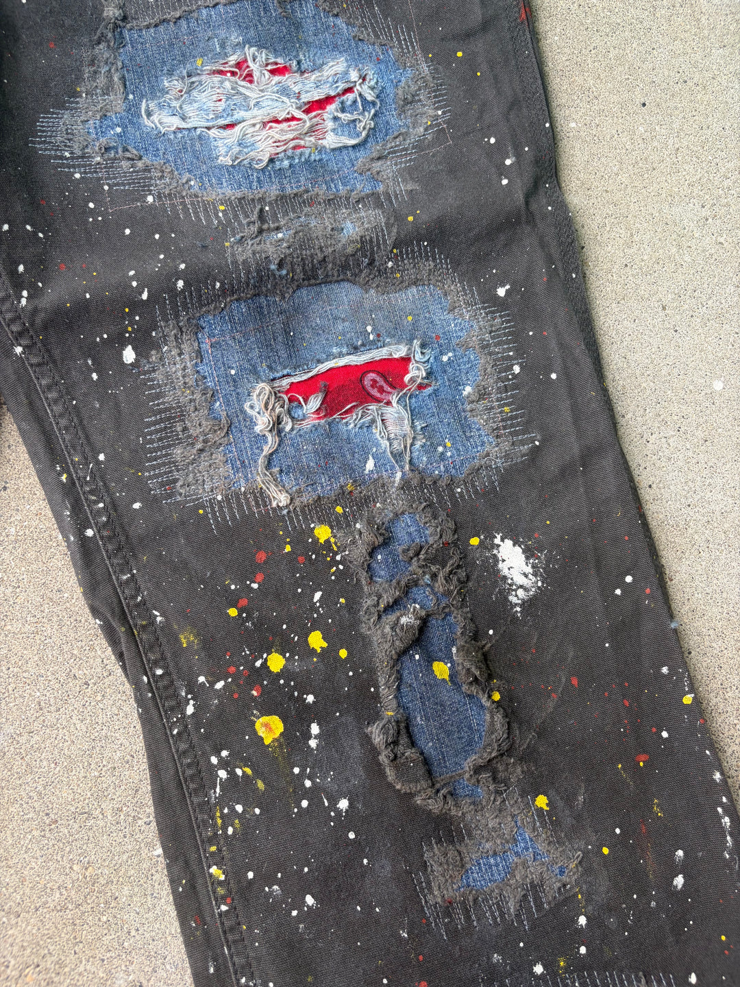 Carhartt Distressed Duck Painter Pants W38 L30