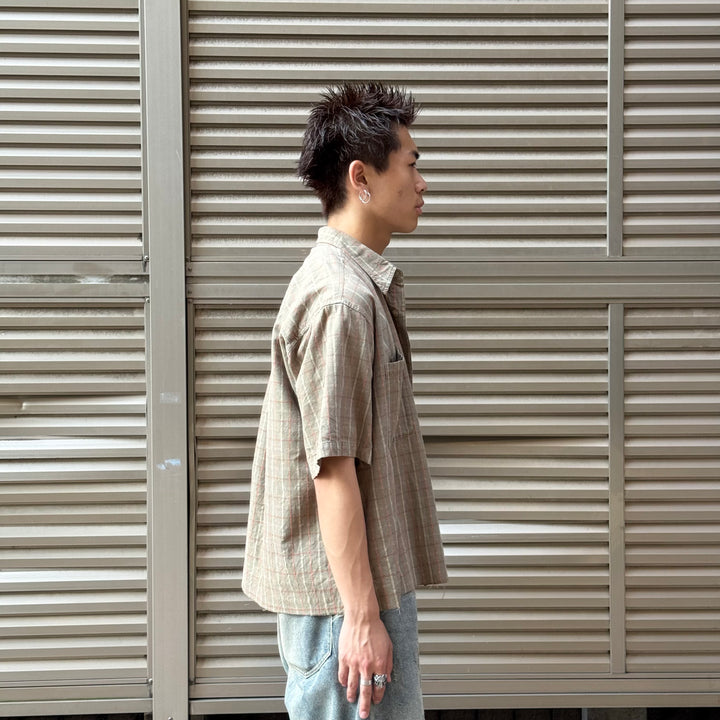 古着 cabelas/ カベラス/ リメイク / 半袖シャツ/ サイズXL