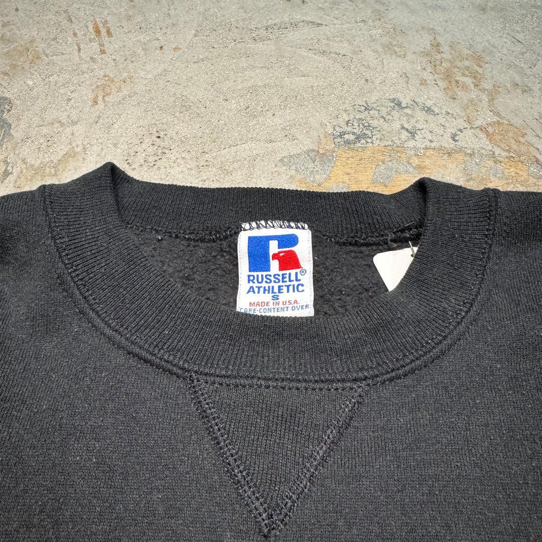 古着 USA製 90's RUSSELL ATHLETIC/ ラッセルアスレチック/ ブランククルーネックスウェット / サイズS