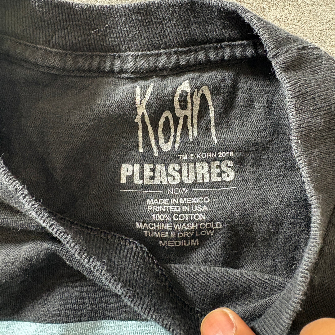 古着 KORN コーン プレジャーズ バンドTシャツ サイズM