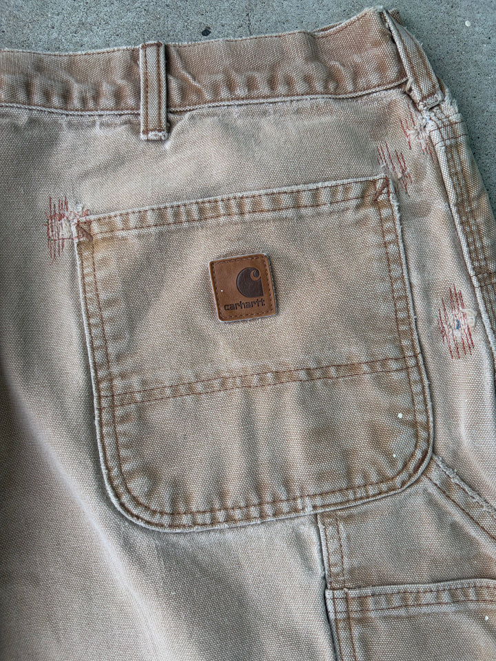 Carhartt Distressed Duck Painter Pants W37 L27