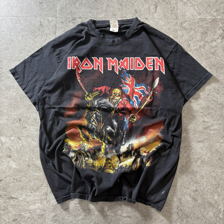 古着 FRUIT OF THE LOOM フルーツオブザルーム IRON MAIDEN バンドTシャツ サイズXL