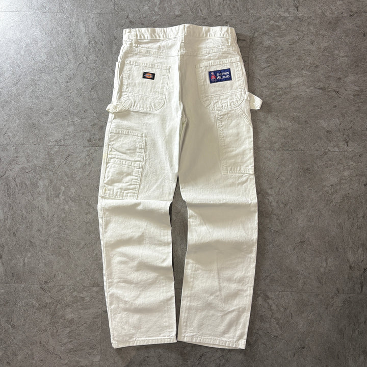 古着 Dickies×SHERWIN WILLIAMS ディッキーズ× シャーウィン・ウィリアムズ ペインターパンツ  実寸サイズ29×29