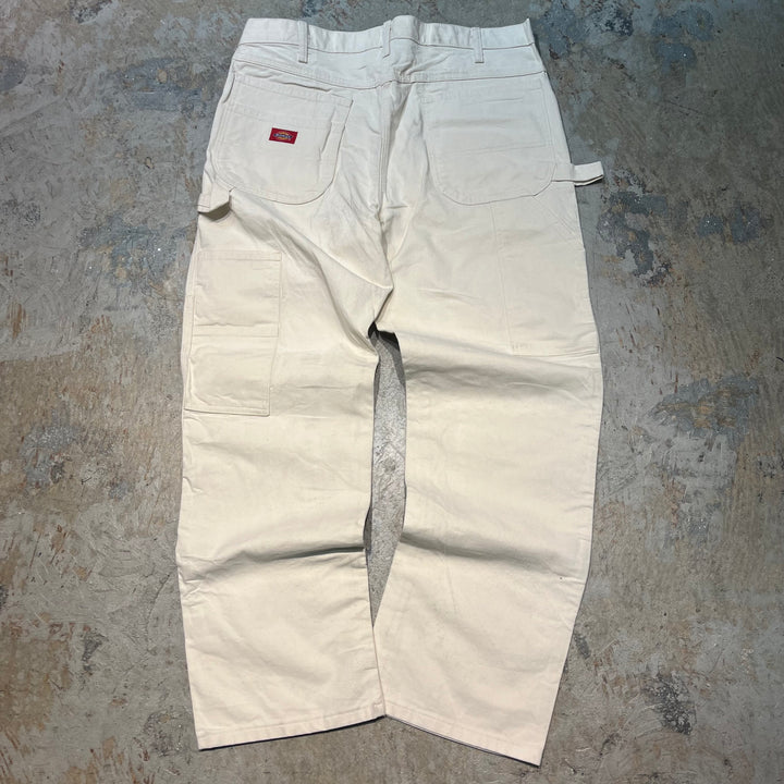 古着 90's Dickies/ ディッキーズ/ ダブルニー/ ペインターパンツ / 実寸サイズ37×29