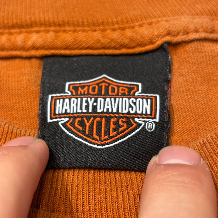 古着 Harley-Davidson/ハーレーダビッドソン/ プリントロングスリーブTシャツ/ サイズXL