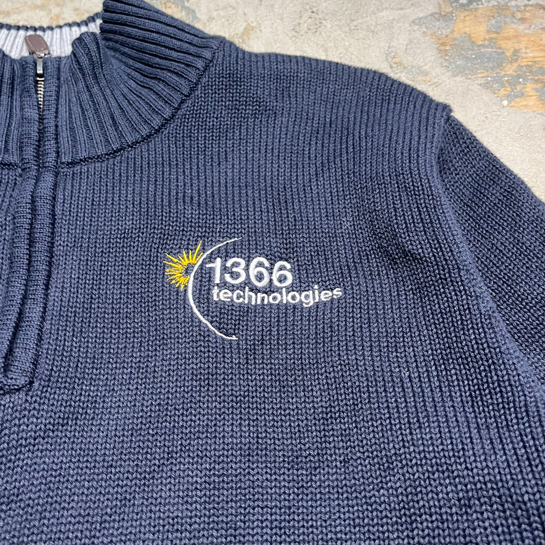 #3364 L.L.Bean/エルエルビーン/Half zip knit/ハーフジップニット/企業ロゴ/サイズ L