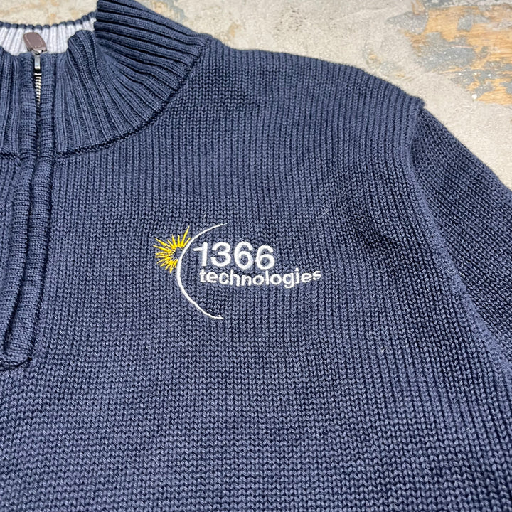 #3364 L.L.Bean/エルエルビーン/Half zip knit/ハーフジップニット/企業ロゴ/サイズ L