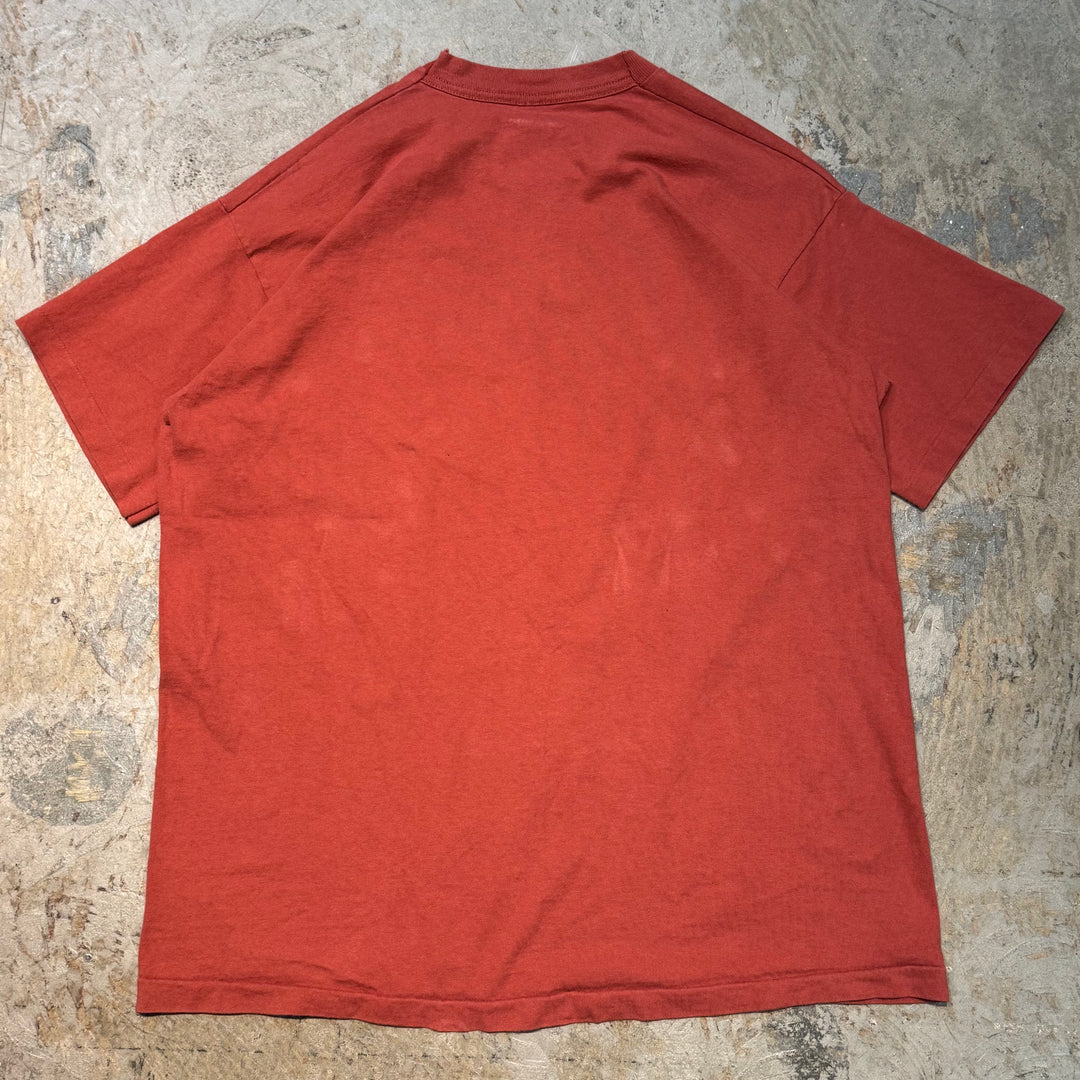古着 USA製 80's FRUIT OF THE LOOM/ フルーツオブザルーム/ シングルステッチ/ プリントTシャツ/ サイズXL