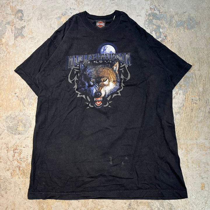 古着 USA製 Harley-Davidson/ハーレーダビッドソン/ プリントTシャツ/ サイズXL