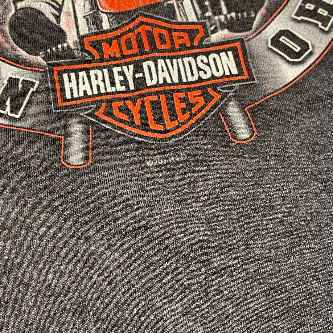 古着 Harley-Davidson/ハーレーダビッドソン/デイトン/オハイオ州/ノースリーブプリントTシャツ/サイズ2XL
